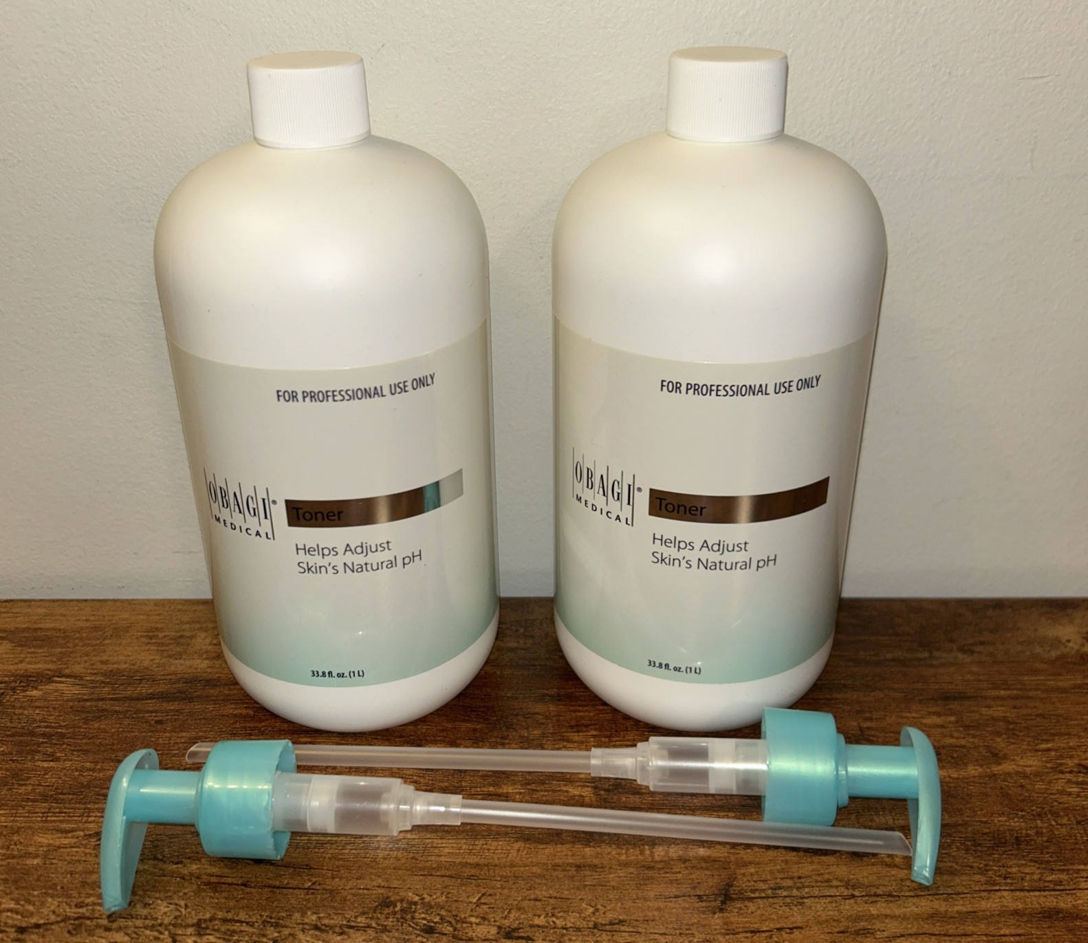 2 Bottles, Obagi Nu Derm Toner 33.8oz 1Lt BRAND NEW