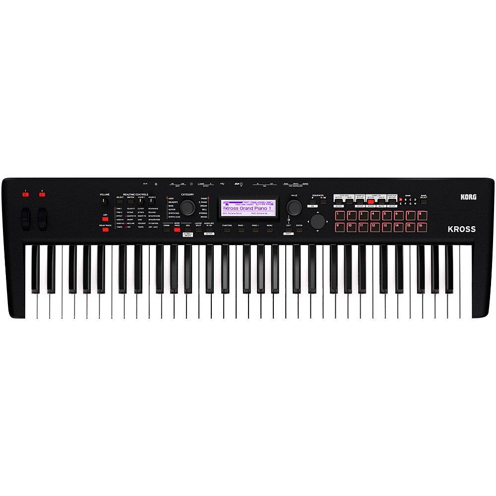 KORG KROSS 2 61Key Synthesizer Workstation Black