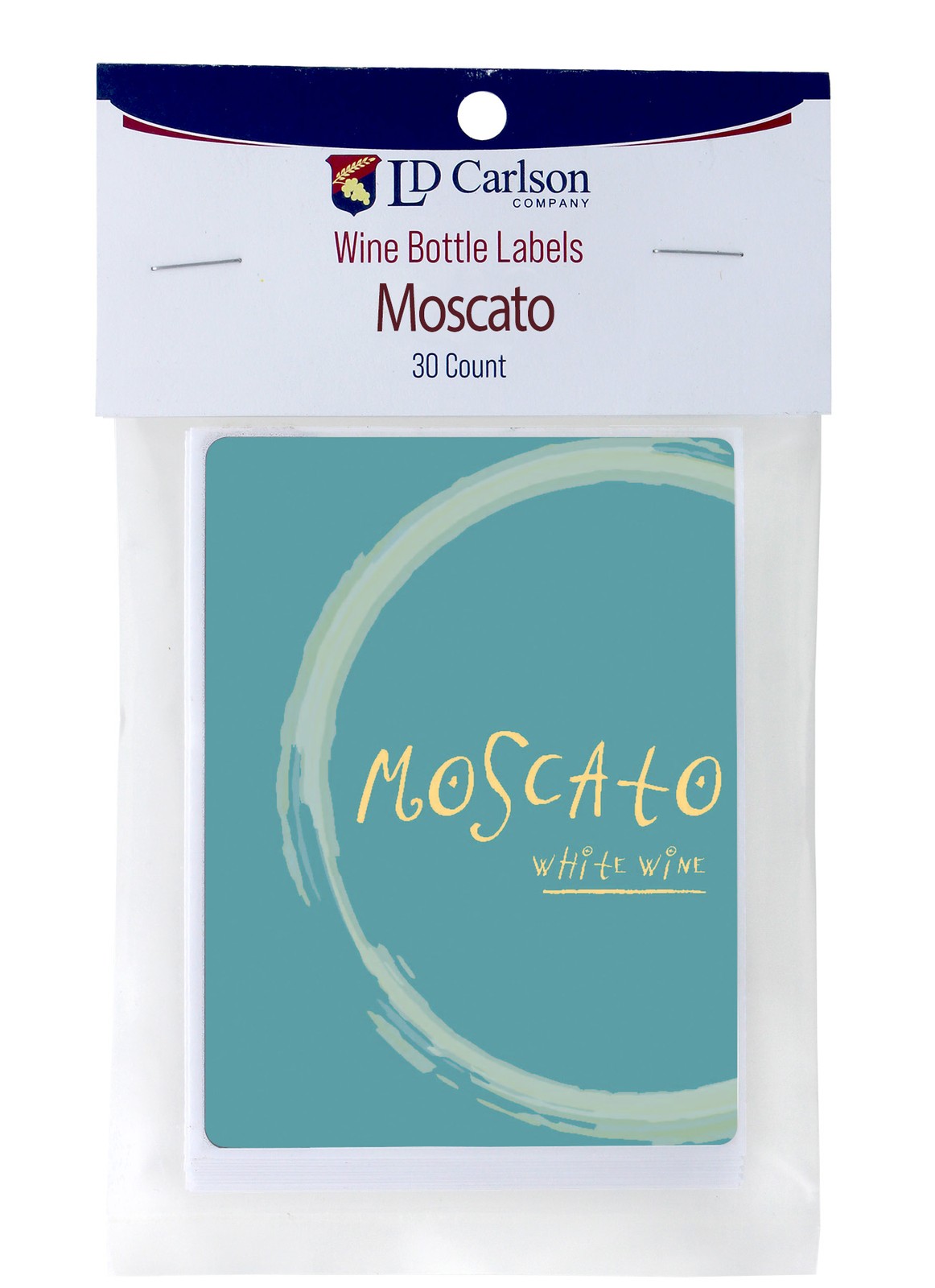 Moscato Wine Labels 30/Pack Varietal Collection