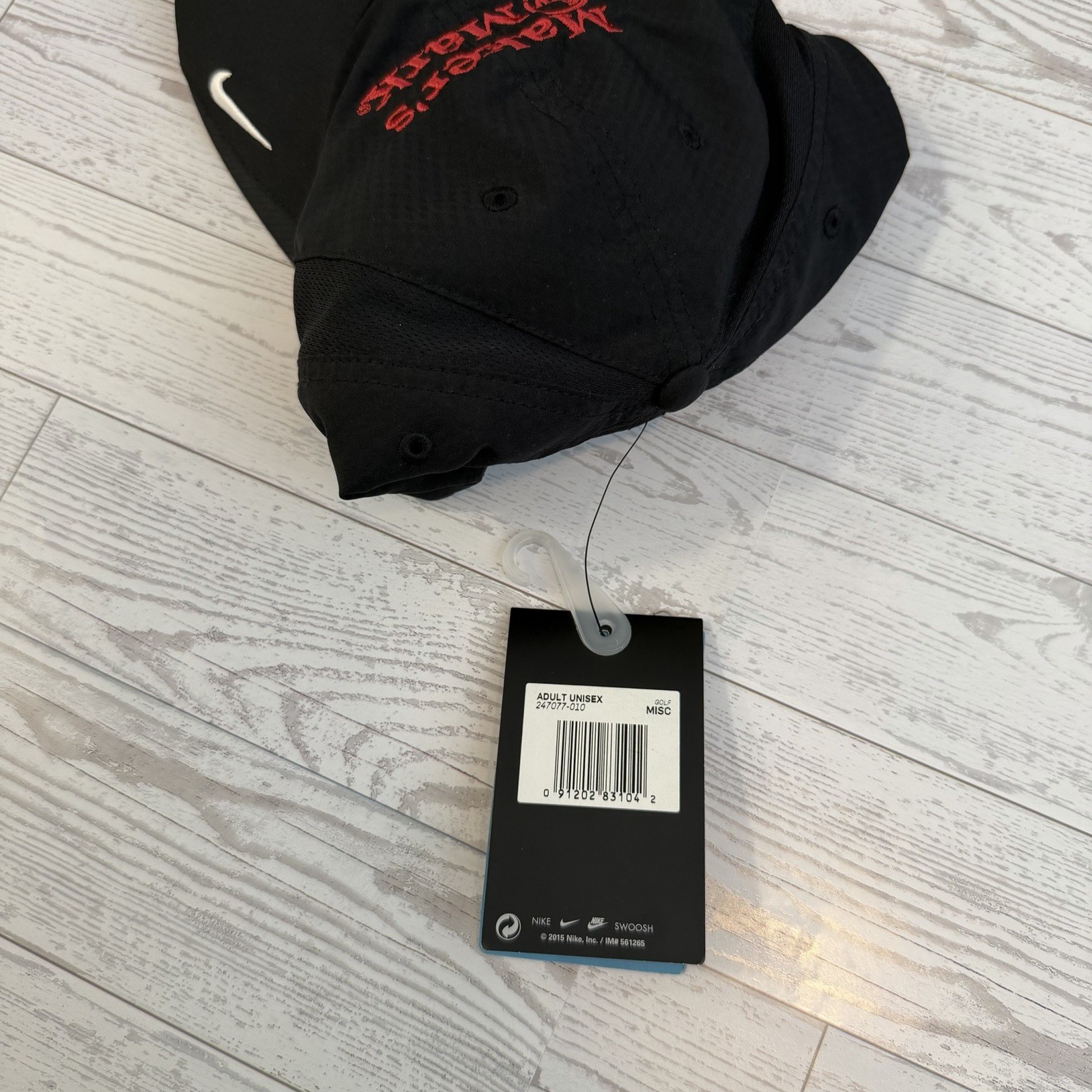 NWT, Nike Golf, Makers Mark Burbon Embroidered Hat