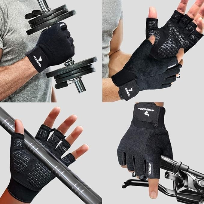 Comfortable & Durable Fitness Gloves – Perfect for Lifting, Training - Medium