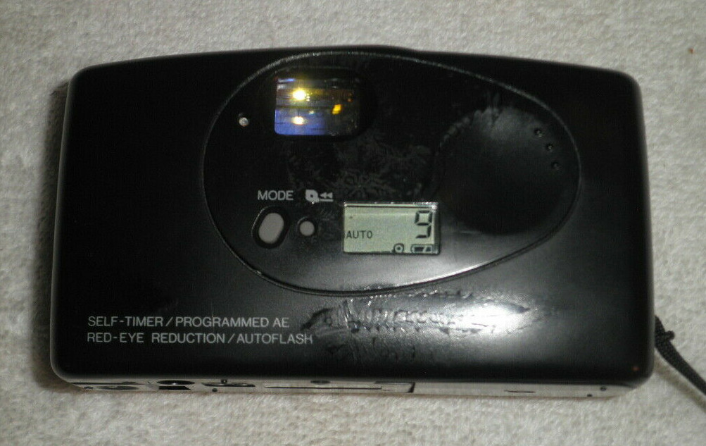 Minolta Vectis 100 BF Silver APS Compact Point & Shoot Camera