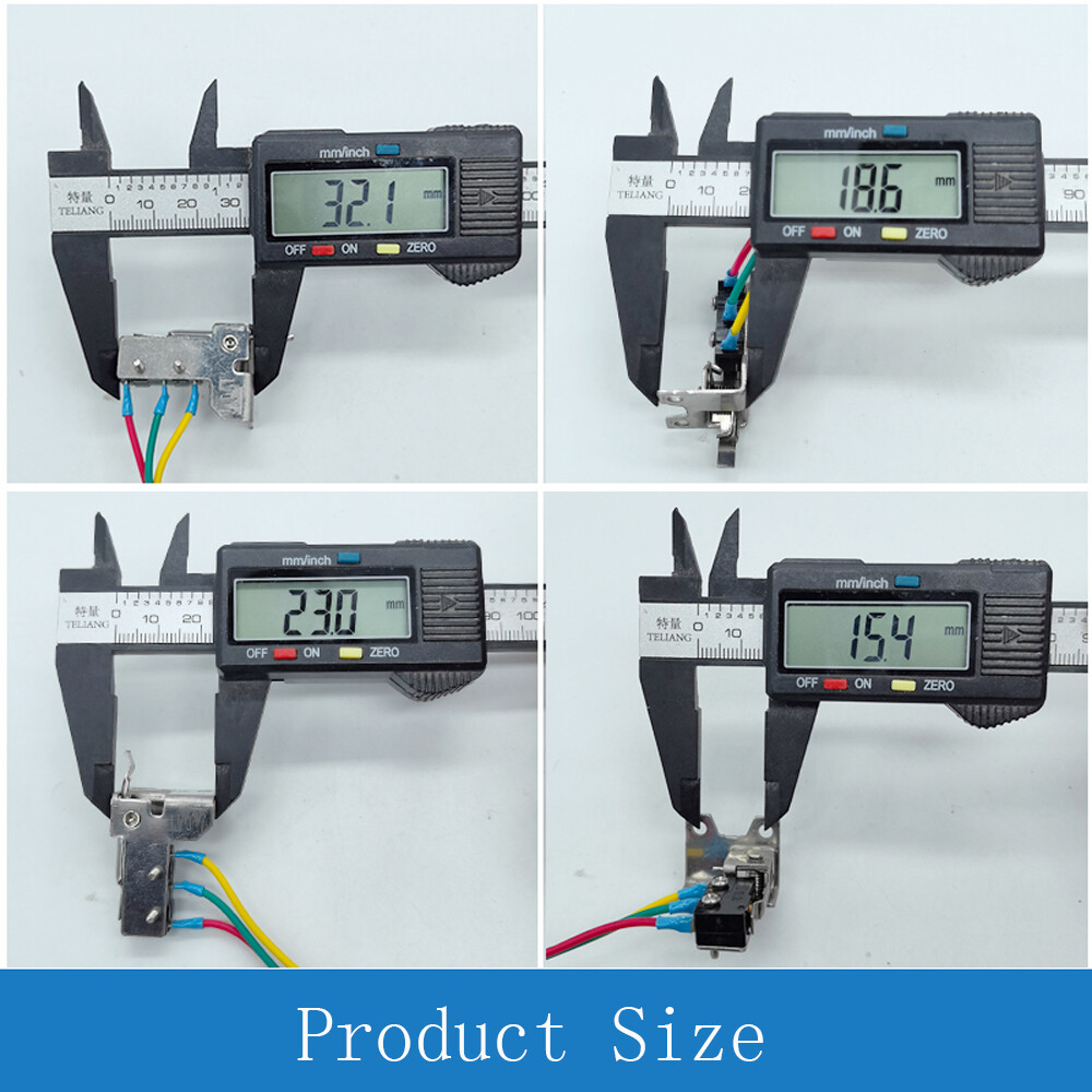 Water Heater Spare Parts Micro Switch with Bracket Light Touch Switch Universal