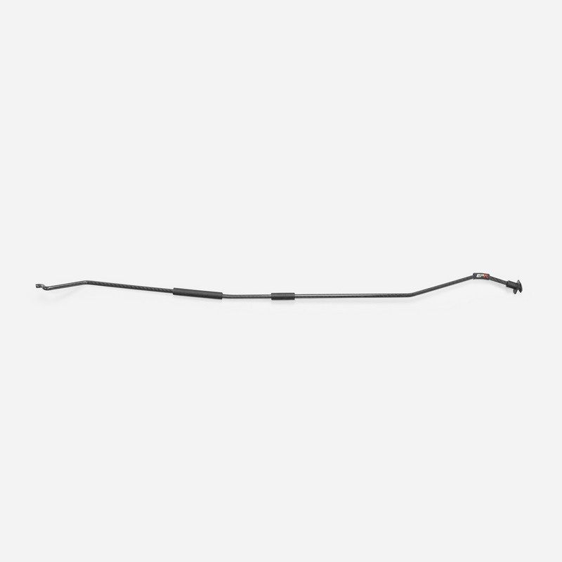 For Accord CL7 CL9 02-08 Dry Carbon Fiber Hood Prop Rod Bonnet Rod