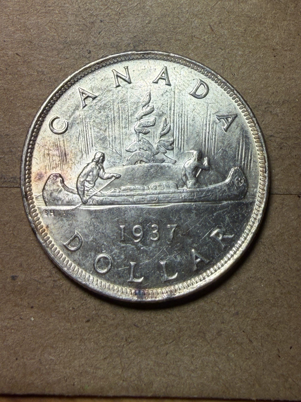 1937 Canadian Dollar - BU - As Shown! (#2452)