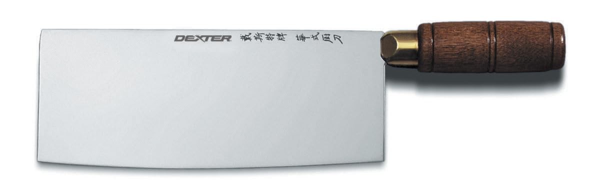 Dexter Russell 5178 08020 Chinese Chef’s/Cook’s Knife, 8" x 3-1/4" High Carbo...