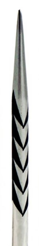Shot! Tribal Weapon Steeldart Tips 35mm Points