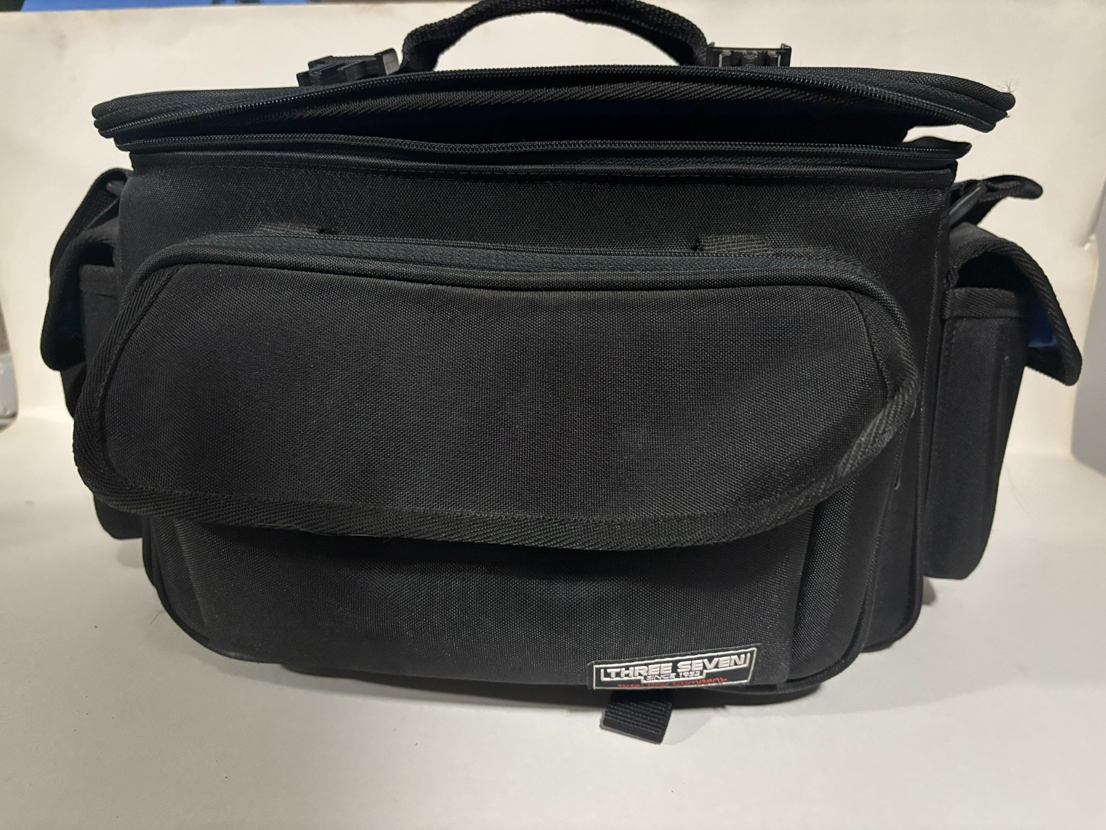 Vintage Three Seven Camera Camcorder Bag Soft Case with strap and Waterproof bag