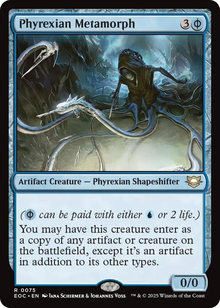 1x Phyrexian Metamorph - Commander: Edge of Eternities - NM  -  MTG