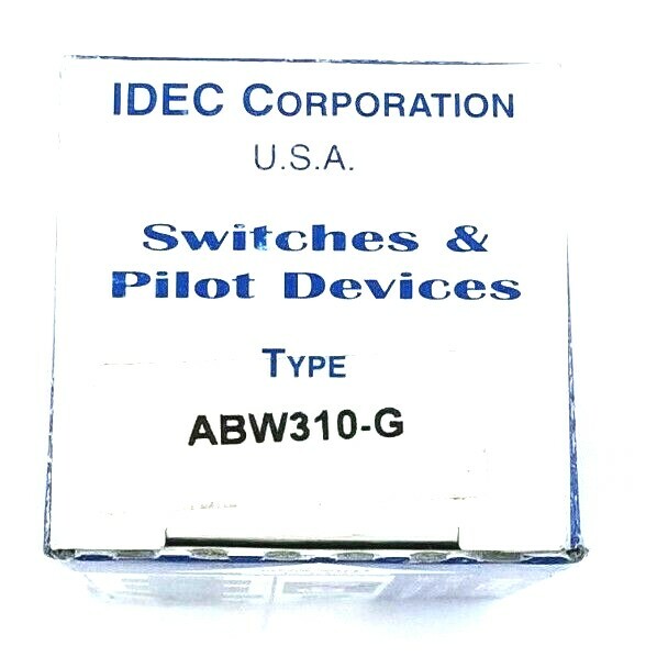 Idec, ABW310-G / ABW00M, Pushbutton, 22mm, Green
