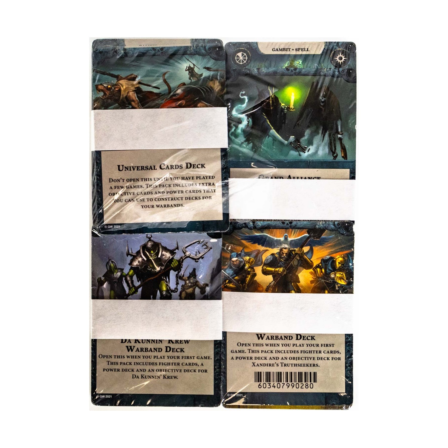 GW Warhammer Mini Harrowdeep - Cards Only! SW (EX/New)