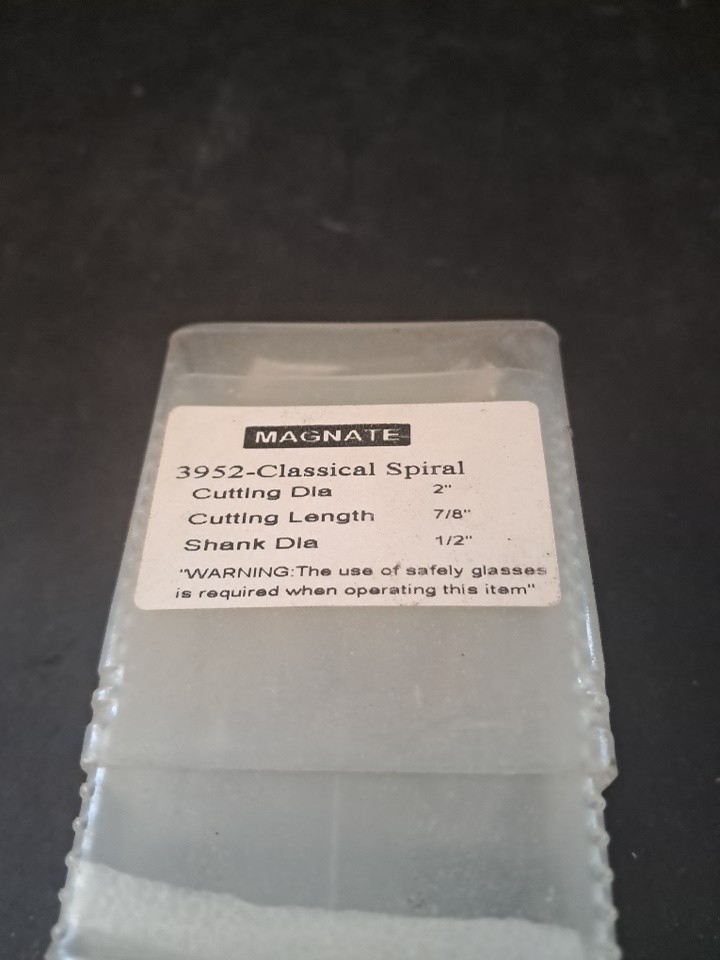 ❤️ Magnate 3952 Classic Spiral Router Bit See Photos Please For Size 🔥🔥