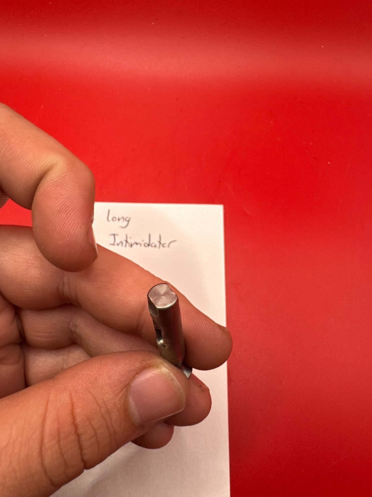 Bob Long G6R Intimidator Bolt Pin Silver
