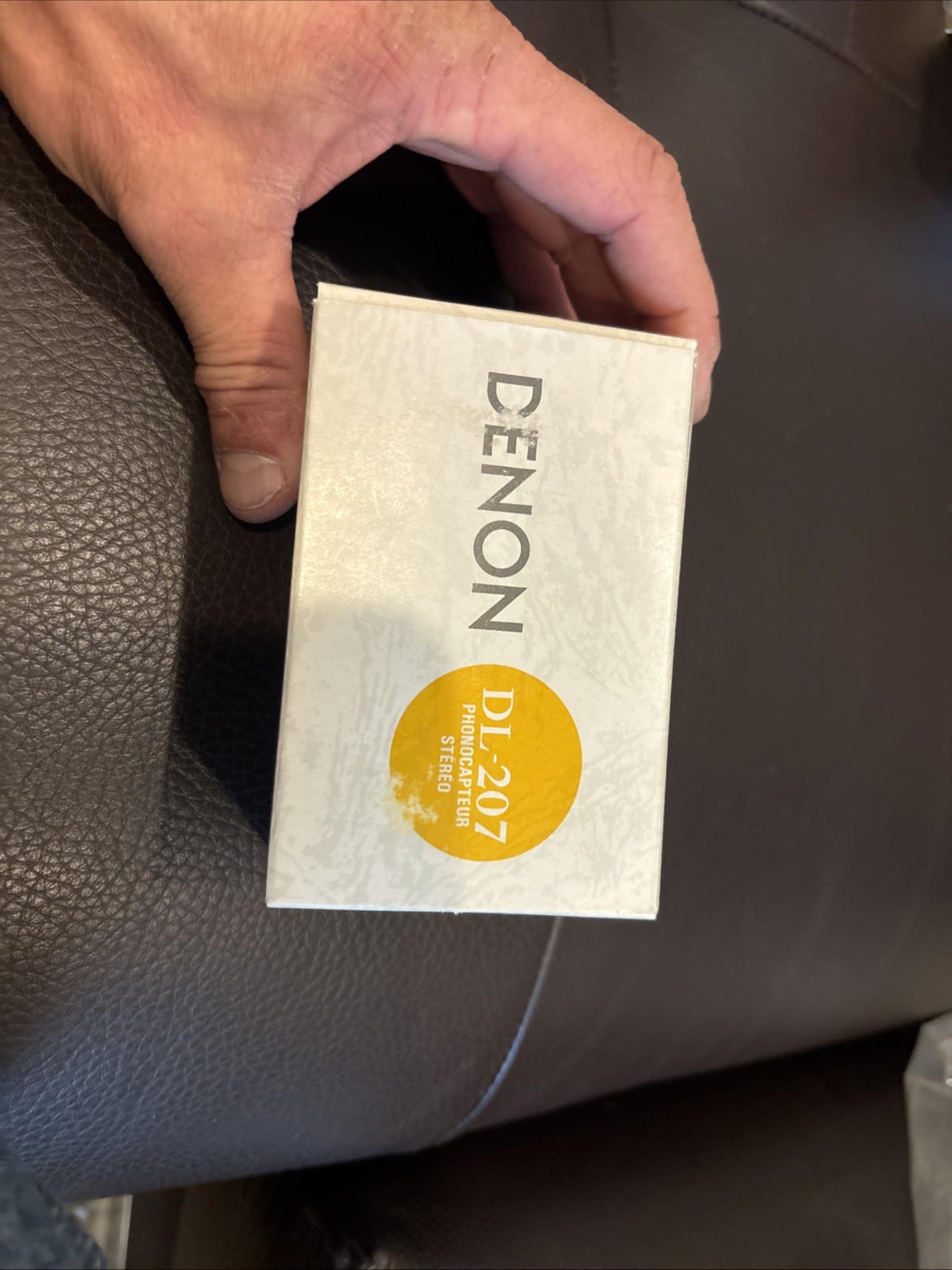 Denon DL-207 Cartridge w/ Headshell In New Condition