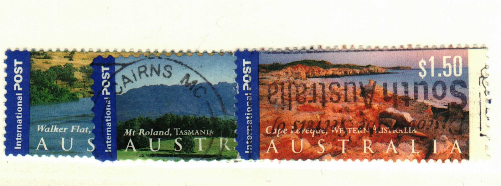 Australia #2055-7 used tourist sites