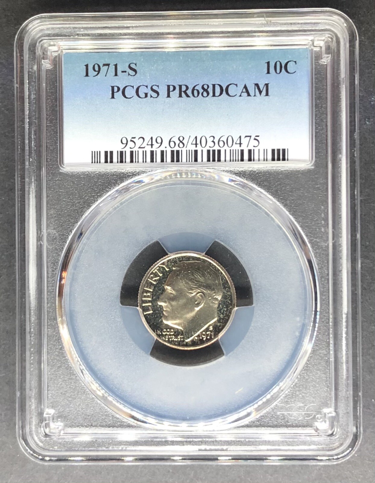1971-S Proof Roosevelt Dime PCGS PR-68 DCAM, Buy 3 Items, Get $5 Off!!
