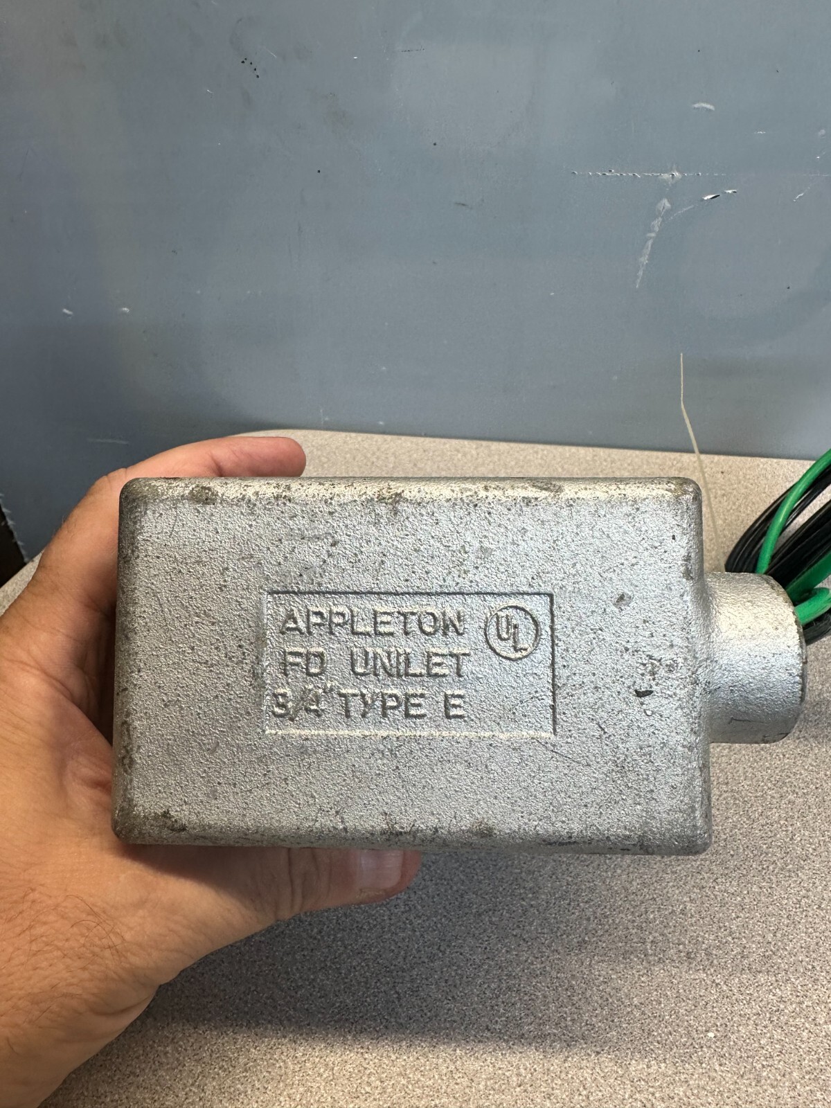 APPLETON FD UNILET 3/4" TYPE E HAZARDOUS LOCATION OUTLET. FREE SHIPPING.