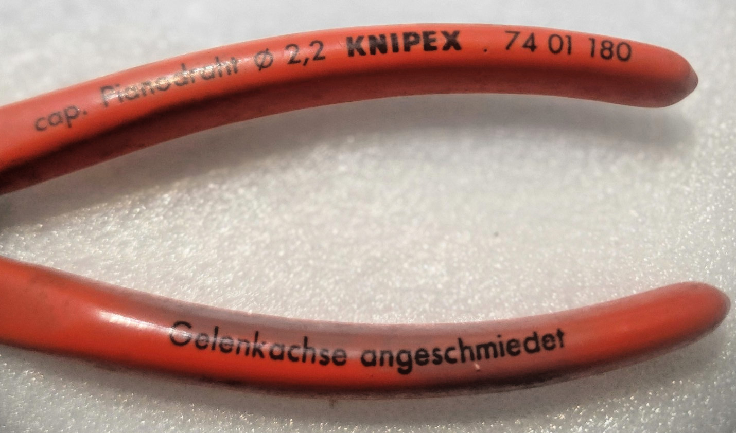 ⭐⭐KNIPEX HIGH LEVERAGE 7-1/4" DIAGONAL CUTTERS 74-01-180 MADE IN GERMANY⭐⭐