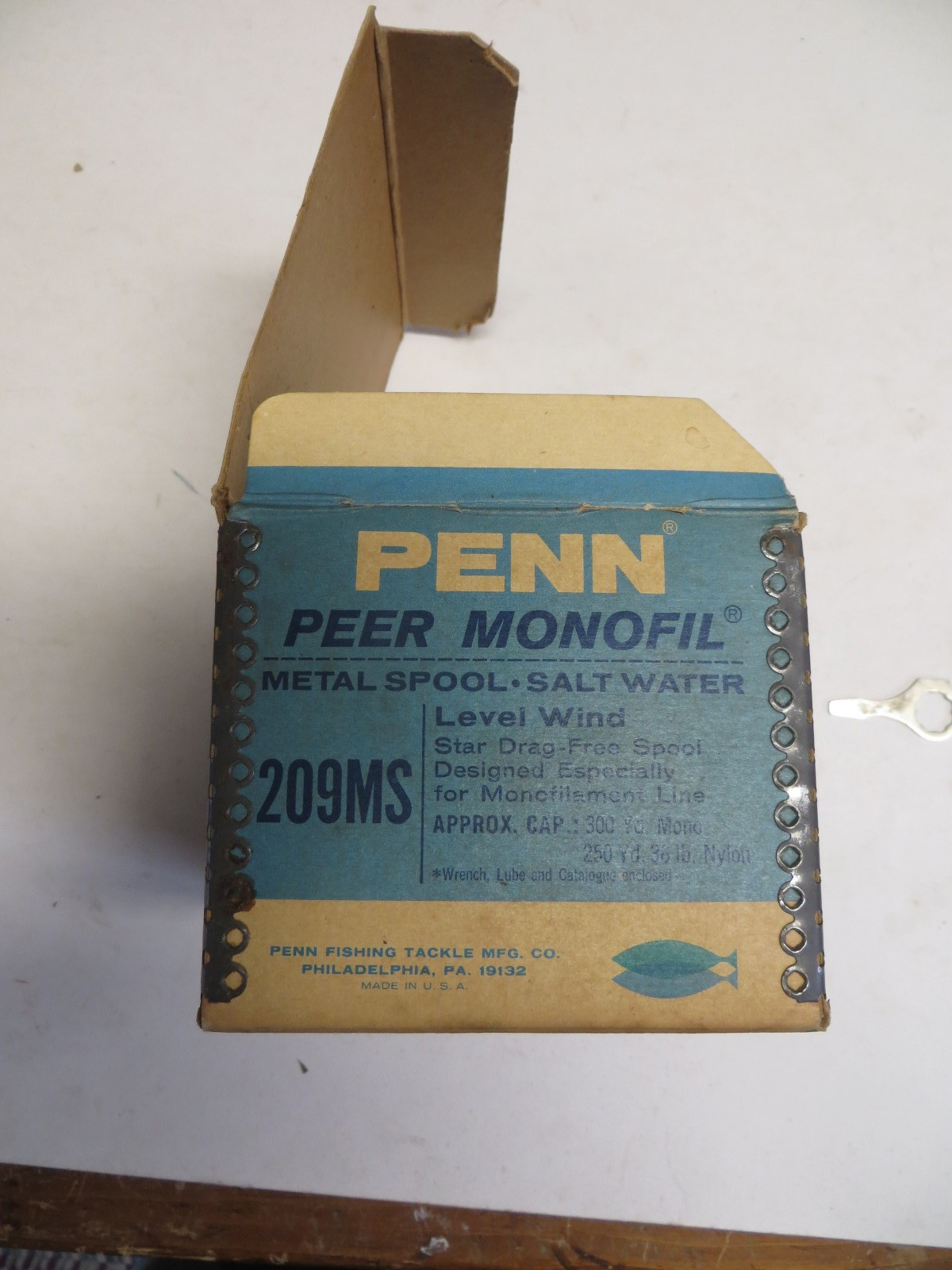 Penn 209MS Reel Box with tool.