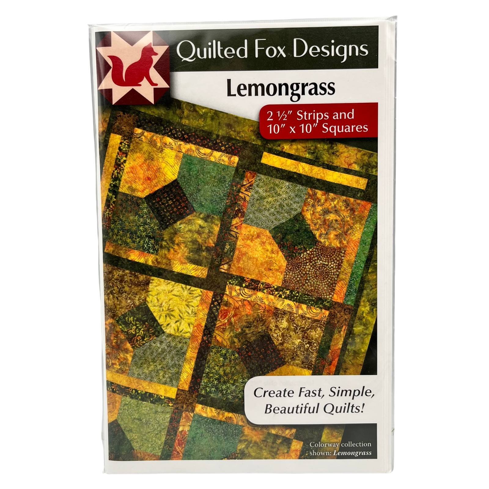 Quilted Fox Designs "Lemongrass" Pattern