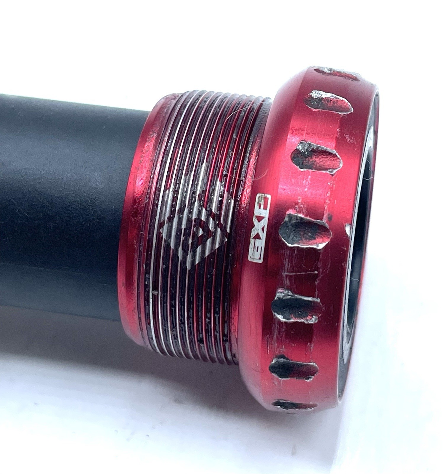 SRAM BlackBox Ceramic GXP Road Bike Bottom Bracket Red Anodized