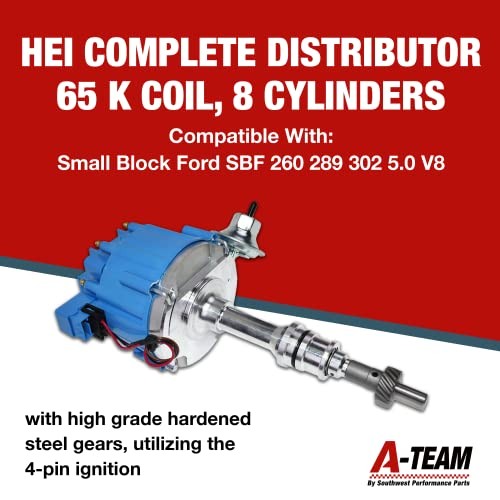 HEI Electronic Distributor - 65K Spark & Performance Coil - One Wire