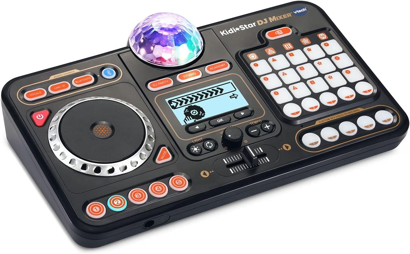 Kidi Star DJ Mixer - Engage Creativity with Bluetooth & Custom Mixing Fun!