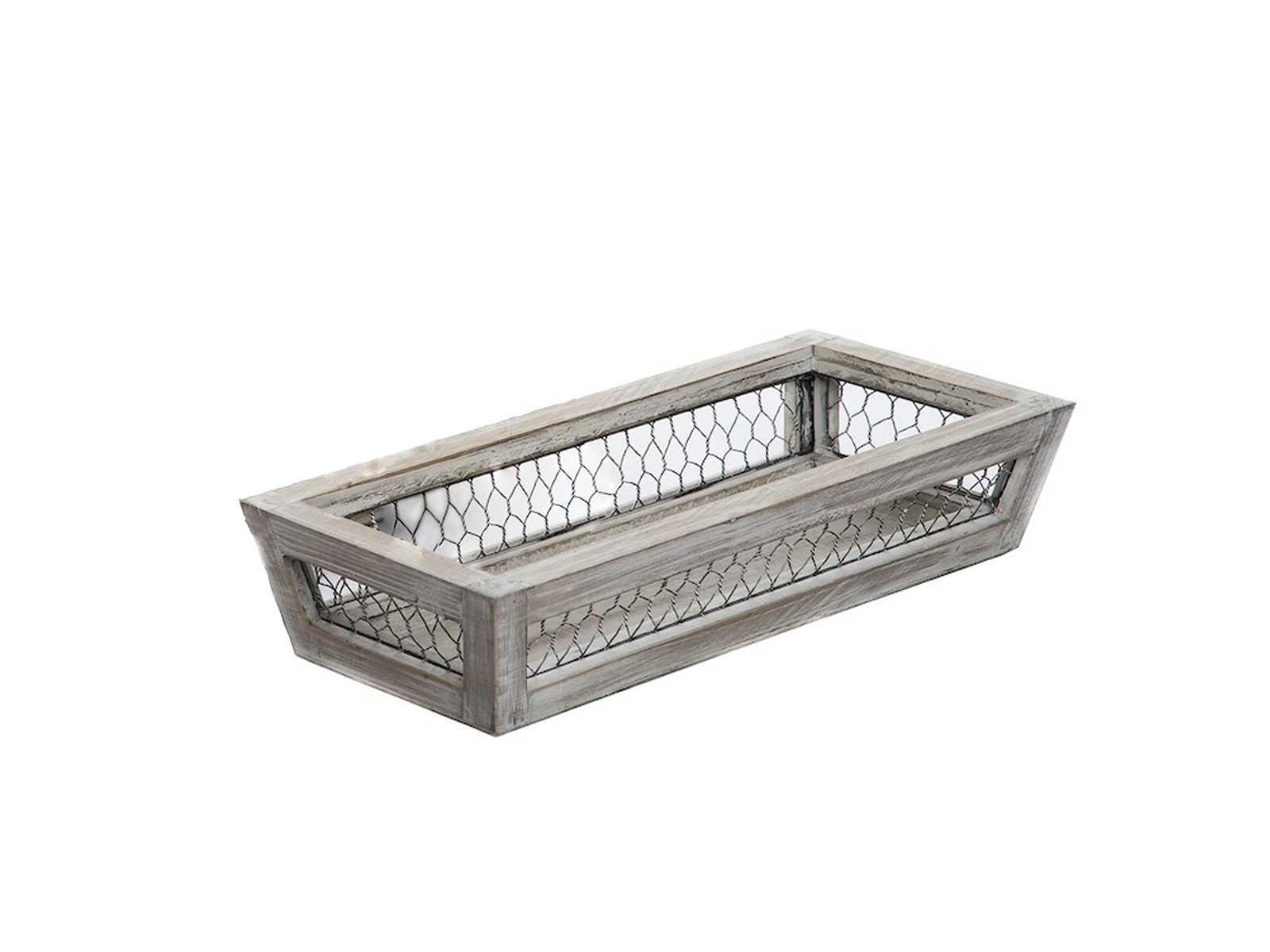 Chicken Wire Low Basket Set of 2