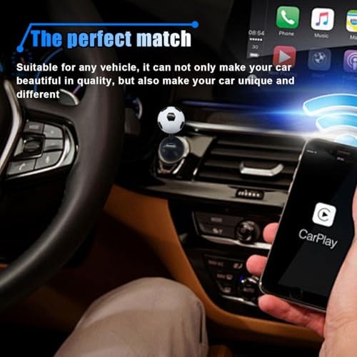 Universal Car Push Start Button Cover - Ball-Bar Rocker Switch, Interior Black