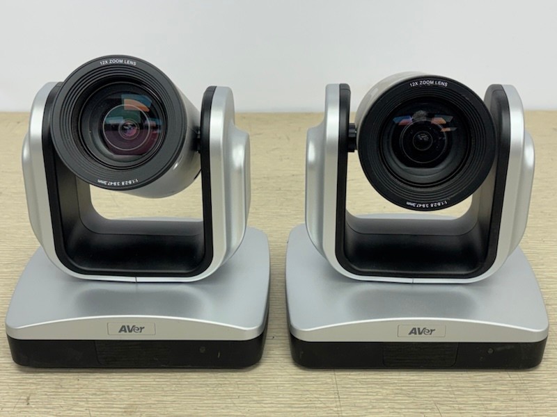 2x AVer Inform Cam520 18x Zoom PTZ HD 1080p USB Video Conferencing Camera
