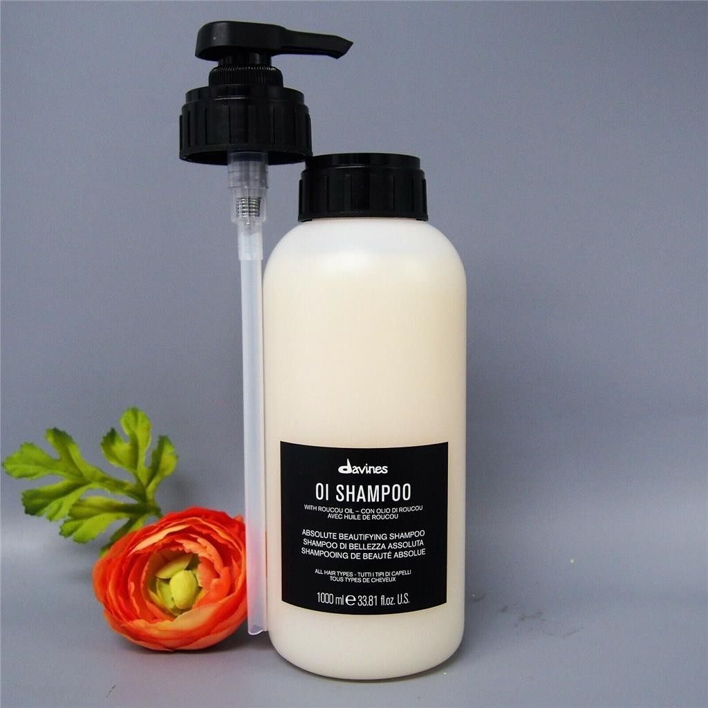WITH PUMP Davines Oi Absolute Beautifying Shampoo 33.81oz / 1000ml