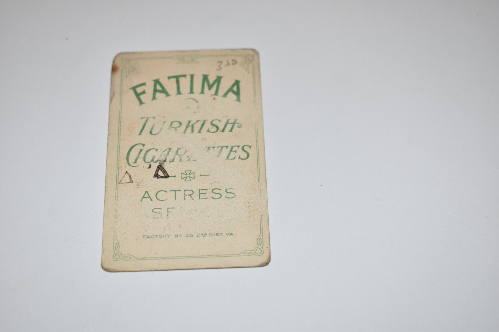 FATIMA TURKISH BLEND CIGARETTES ACTRESS SERIES DORIS MITCHELL (MCE107)