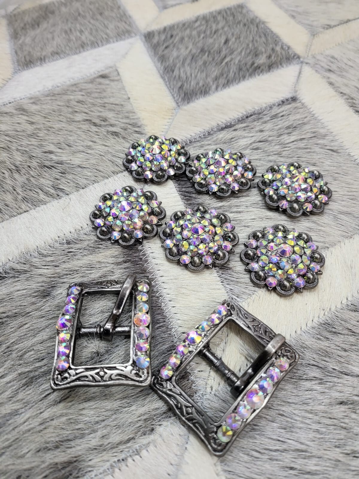 Decorated with AB stones