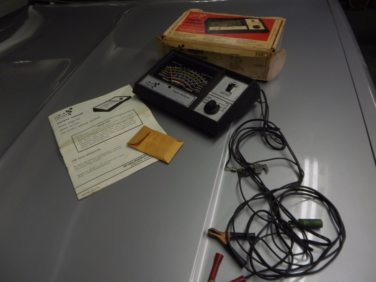 SEARS ENGINE ANALYZER 12 VOLT #28-2161