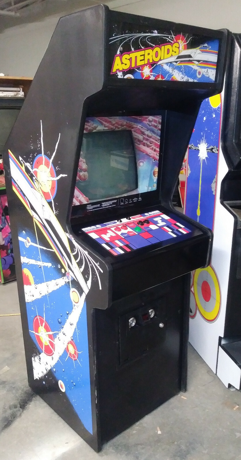 ASTEROIDS ARCADE MACHINE by ATARI 1979 (Excellent Condition) *RARE*