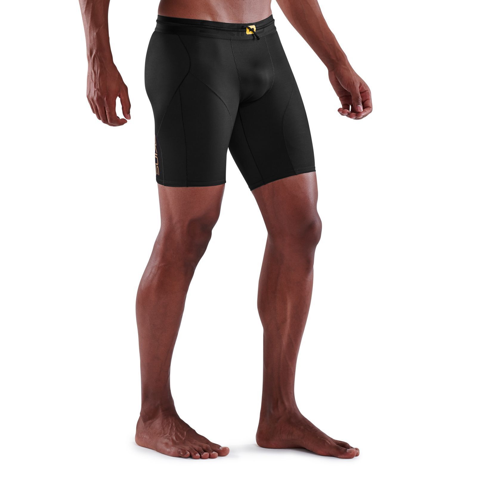 PAY LESS! || Skins Series-5 Mens Compression Powershorts (Black)