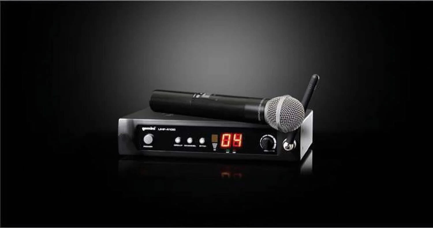 NEW Gemini Pro Audio UHF-4100, 100-channel UHF Wireless System