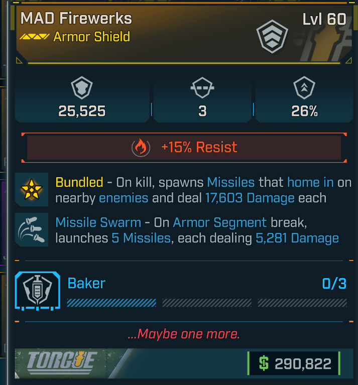 Borderlands 4 OP⭐MAD FIREWERKS SHIELD ⭐5 MISSLE SWARM