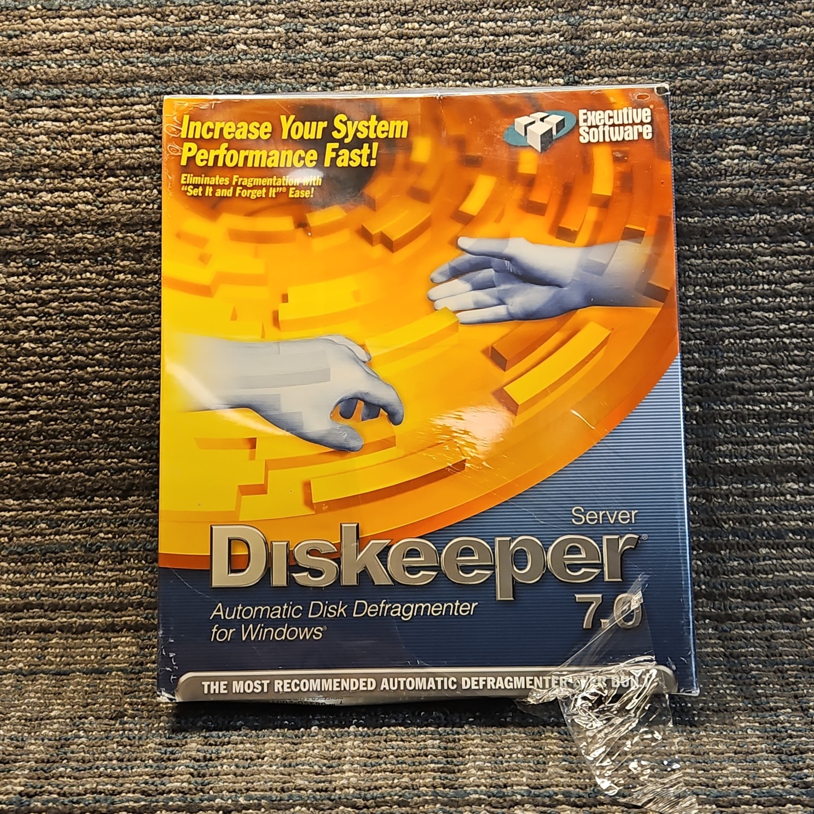 Executive Software Diskeeper 7.0 Damaged Box With Torn Shrink