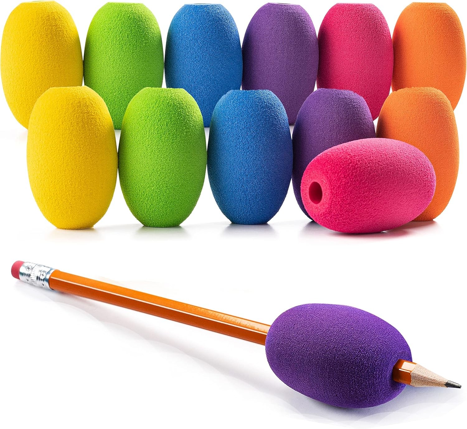 12 Count (Pack of 1), ['Yellow', 'Orange', 'Blue', 'Green', 'Red', 'Purple']...