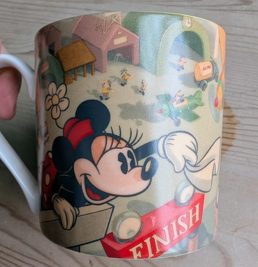 Walt Disney Classics 2011 Mickey and Minnie Mouse Aviator Mug