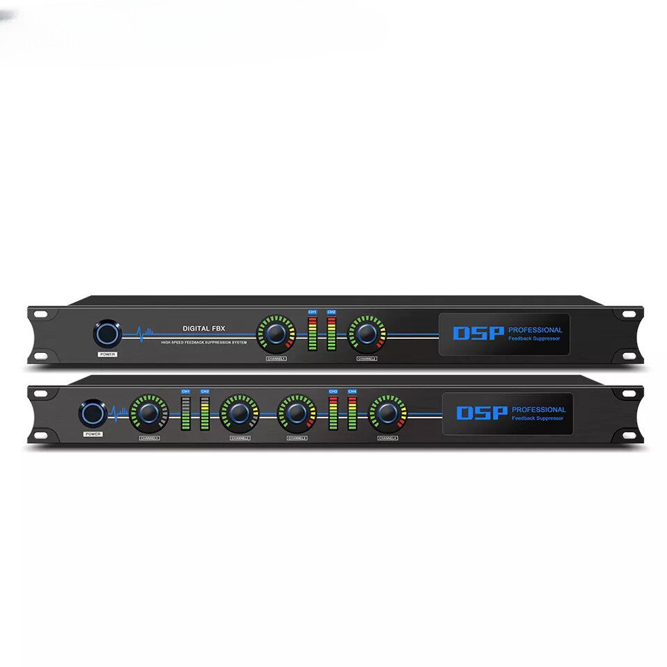 FBX440 High Quality 4 channels Digital Karaoke Processor Feedback Suppressor