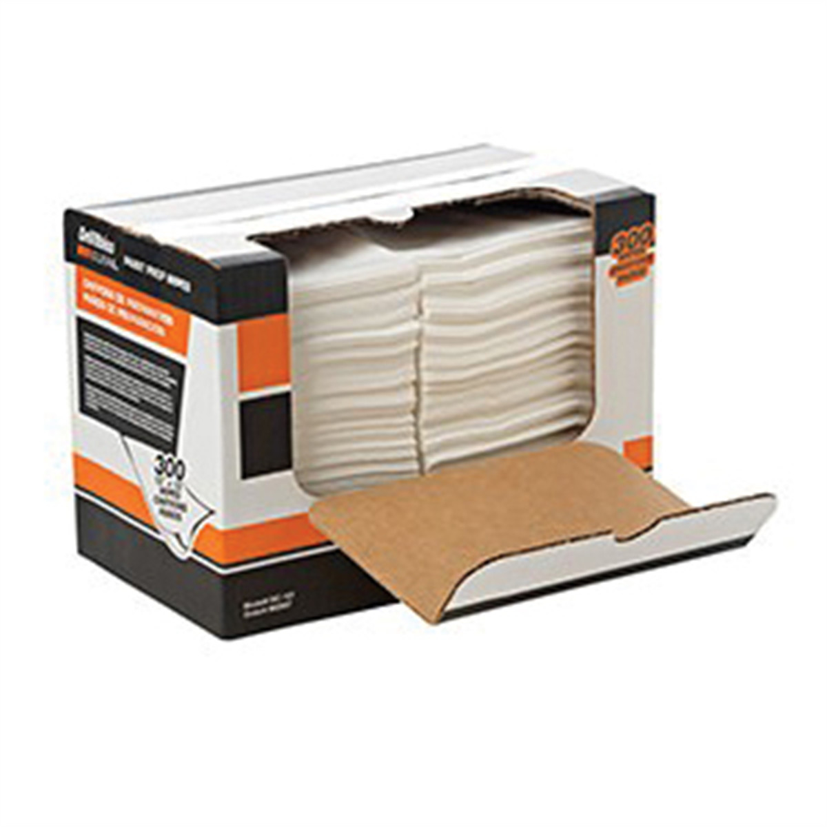 Devilbiss CLEAN 803657 Paint Prep Wipes, 12 in x 13 in, 300 Capacity Case, White