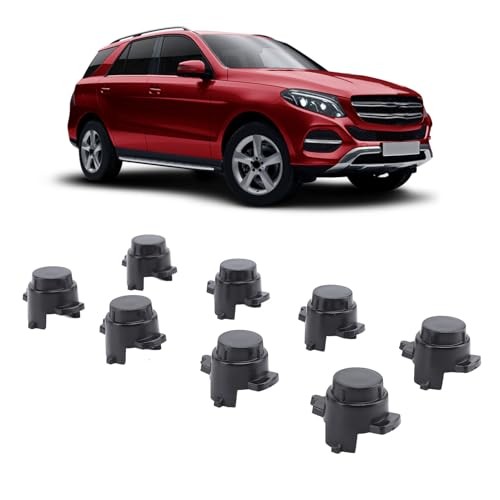 Parking Sensor Cover Cap, Direct Fit Replacement Bumper Mount Accessory,