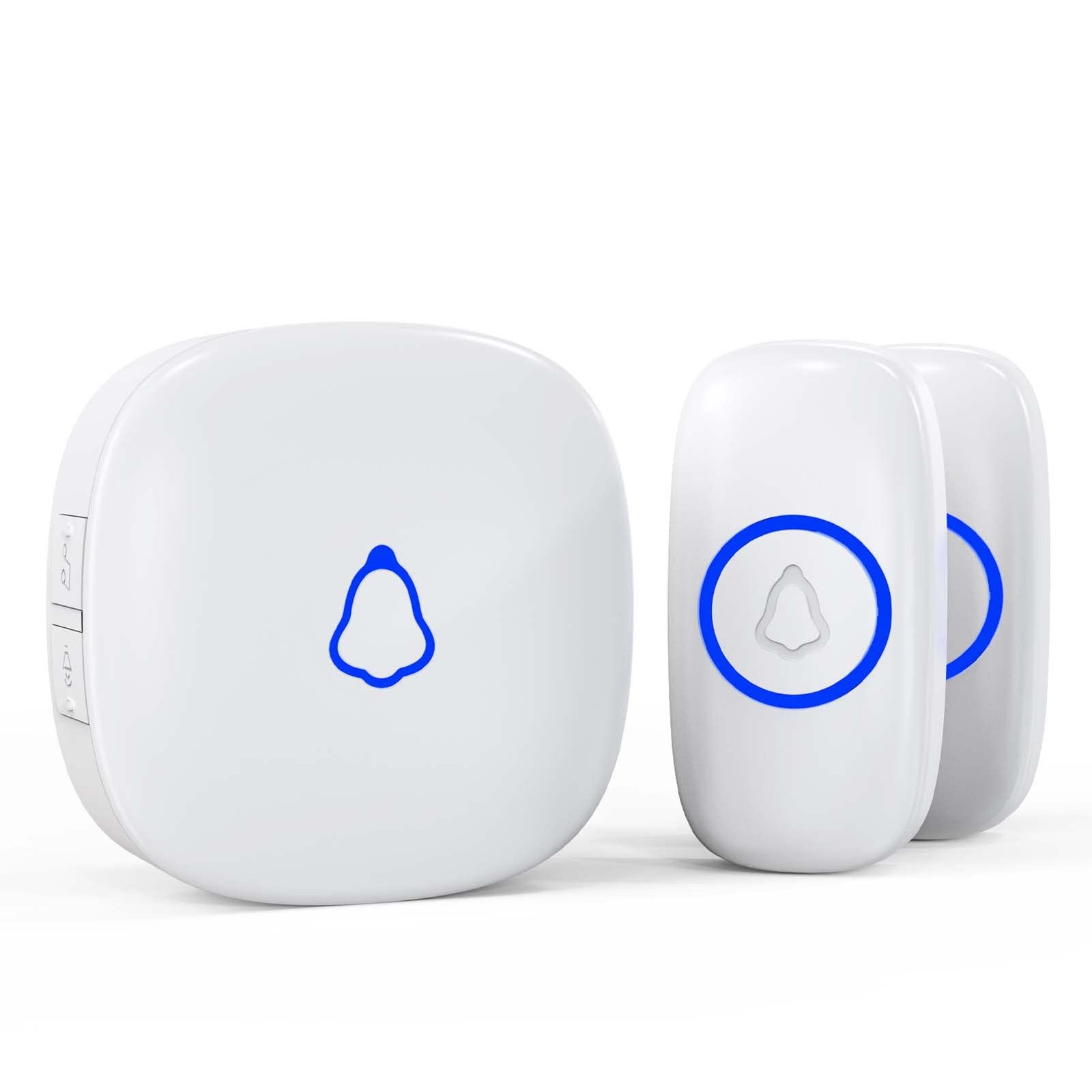 Wireless Doorbell, Waterproof Door Bell Ringer Wireless 1000ft Range, 2 Remot...