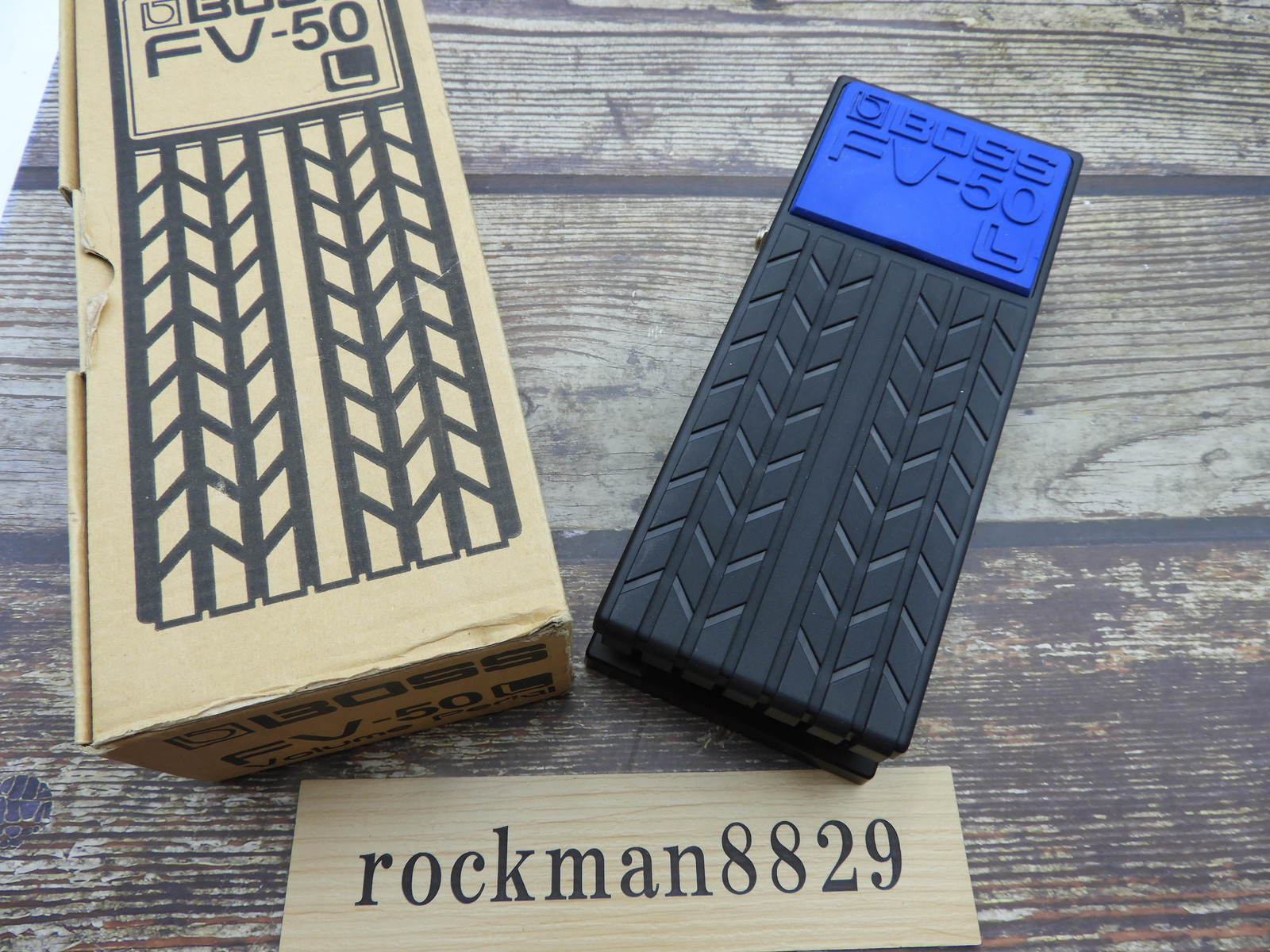BOSS FV-50L Volume Pedal for Electric Guitar used w/box from Japan