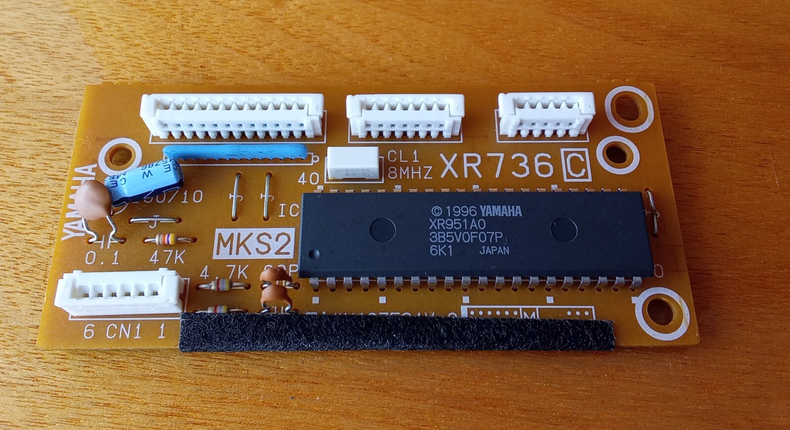 Yamaha CS1x - Keyboard controller board