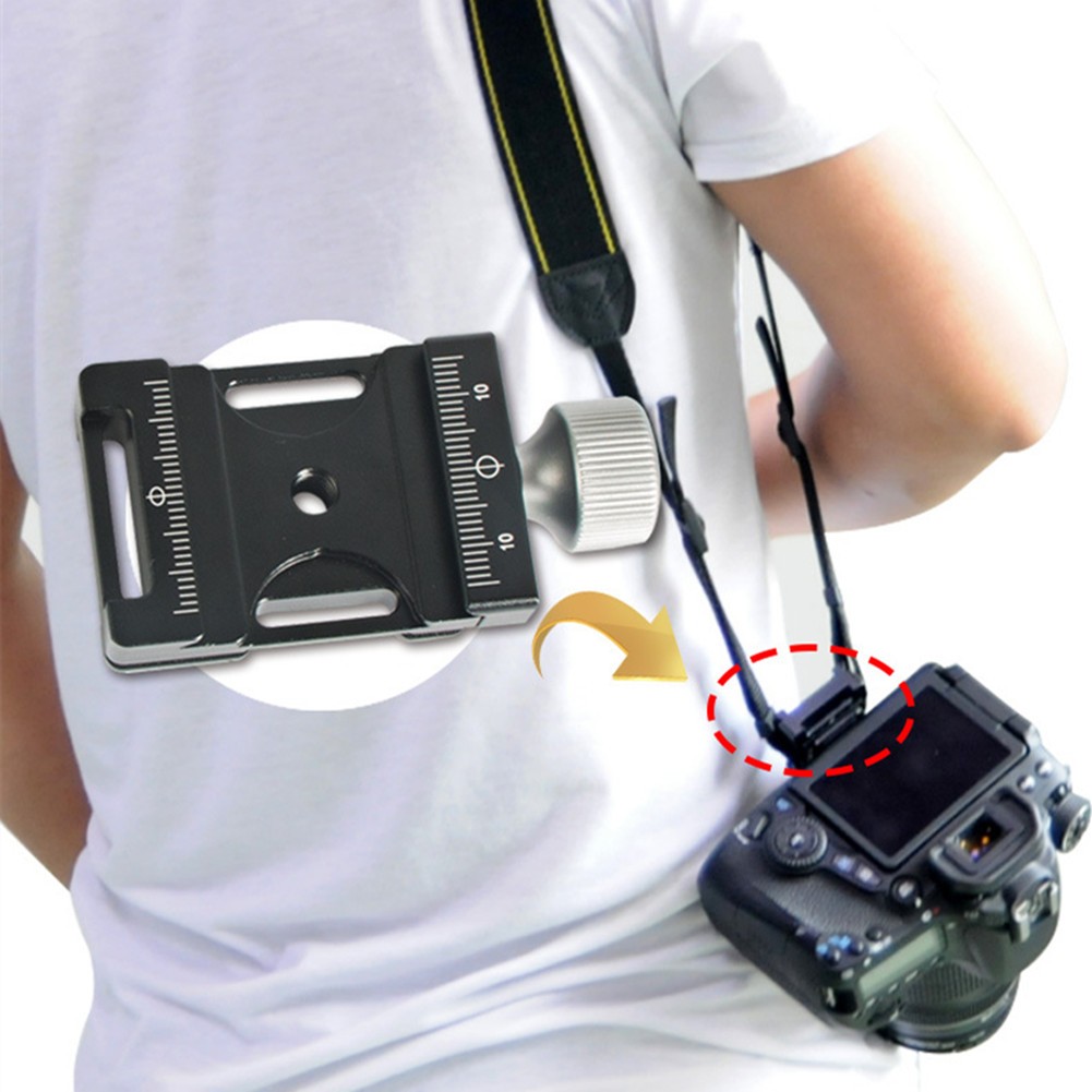 Adjustable Quick Release Clamp Camera Tripod Mount Base For Arca Swiss Plate D