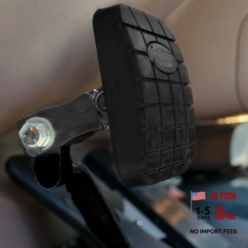 Clutch Pedal Extender Gas Foot Pedal Extension for Peterbilt 379 389 378 Black