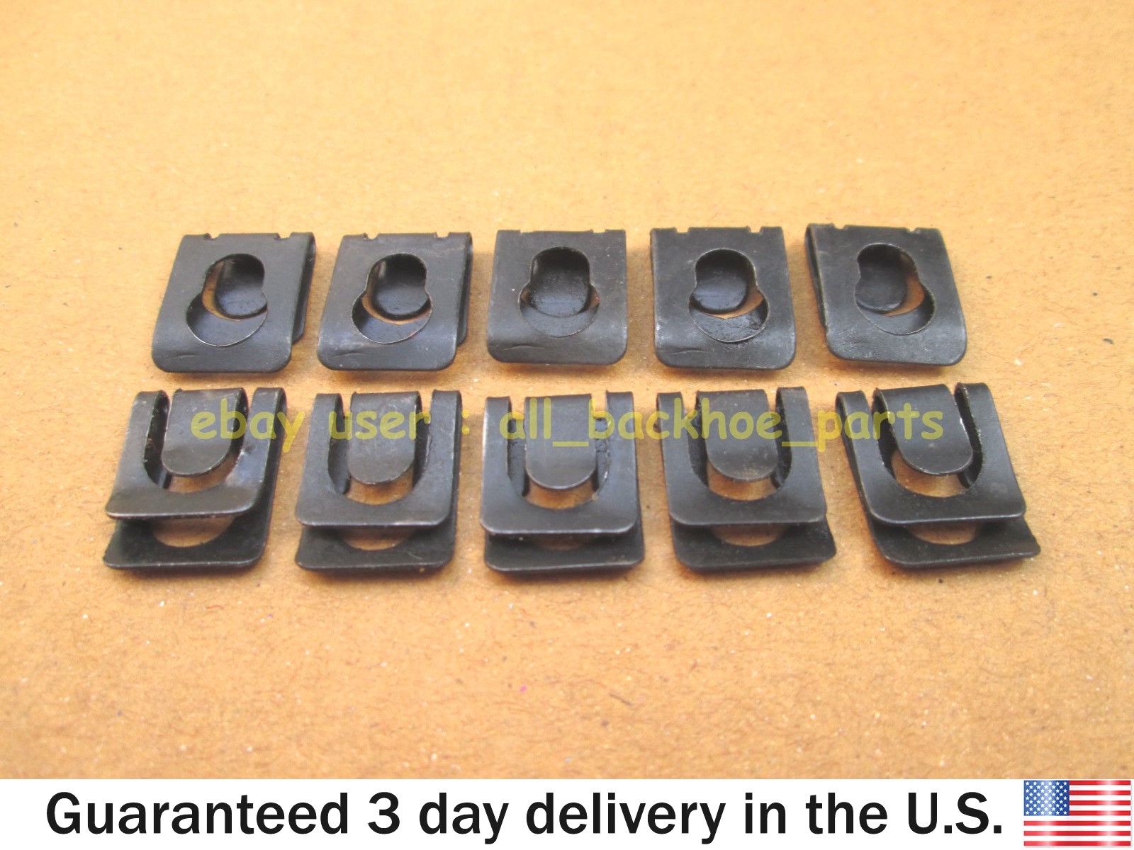 JCB BACKHOE - CLIP SAFETY, PACK OF 10 PCS. (PART NO. 913/01102)